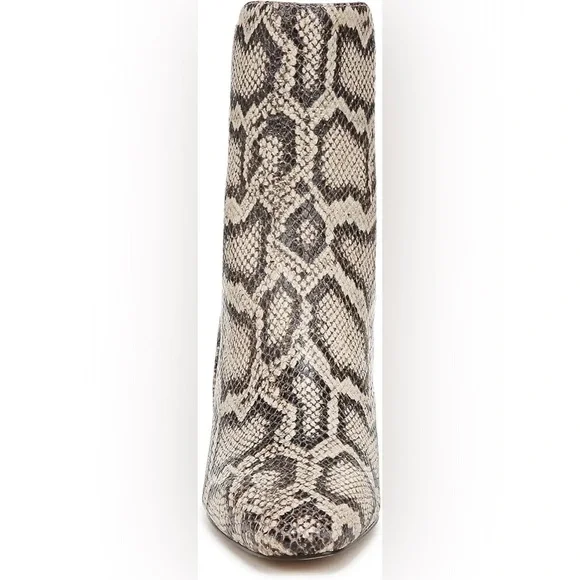 Sam Edelman Margo Grey Snake Print Chelsea Boots NIB Sz 7.5 - Picture 3 of 11
